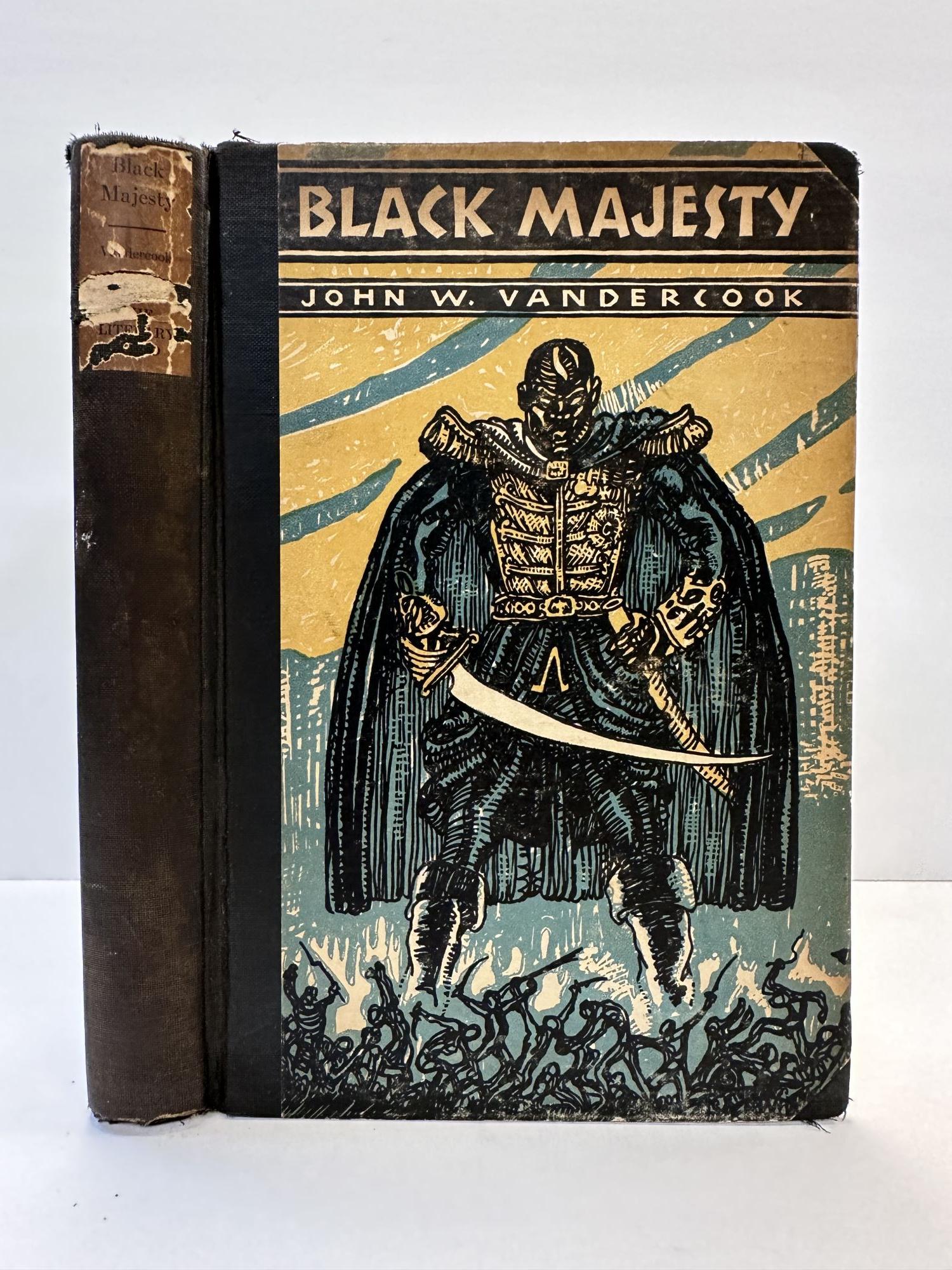 1363853 BLACK MAJESTY: THE LIFE OF CHRISTOPHE KING OF HAITI. John W. Vandercook, Mahlon Blaine.
