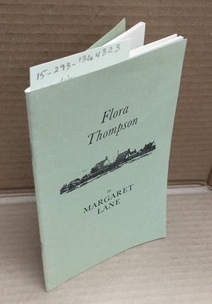 1364323 FLORA THOMPSON. Margaret Lane, Flora Thompson, subject