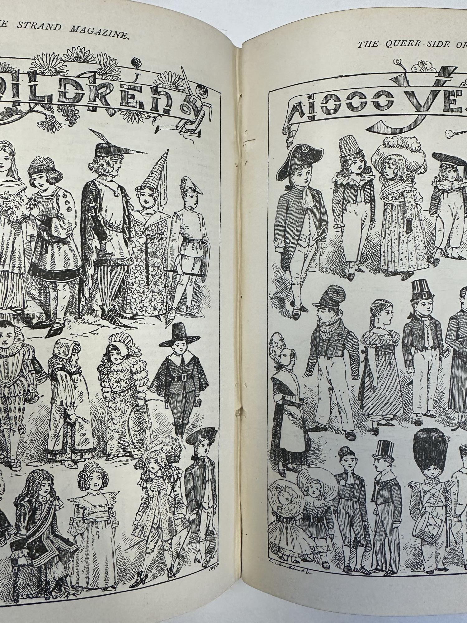 THE STRAND MAGAZINE: AN ILLUSTRATED MONTHLY FOUR VOLUMES by George Newnes,  A. Conan Doyle, George Charles Haité