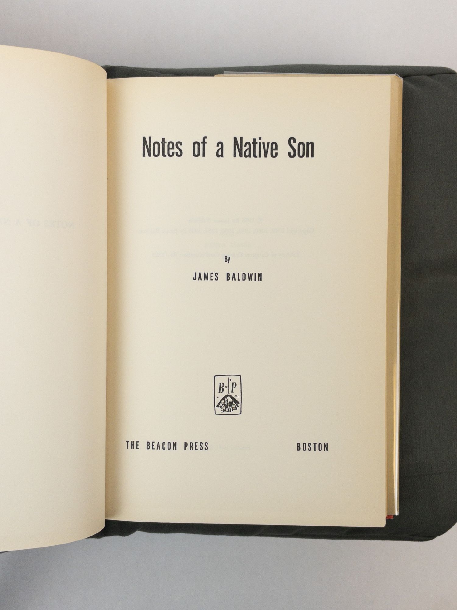 NOTES OF A NATIVE SON James Baldwin First Edition First Printing Notes of a native son james baldwin first edition first printing