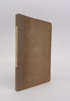 1364425 TRIAL OF TWENTY-FOUR JOURNEYMEN TAILORS, CHARGED WITH A CONSPIRACY: BEFORE THE...