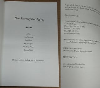 NEW PATHWAYS FOR AGING