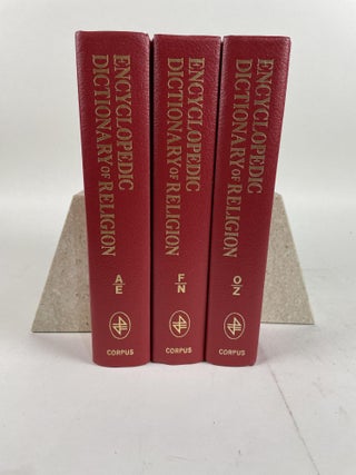 1364682 ENCYCOLPEDIC DICTIONARY OF RELIGION [Three Volumes, Complete]. Paul Kevin Meagher, Thomas...