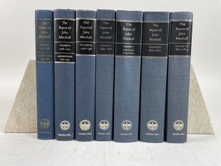 1364686 THE PAPERS OF JOHN MARSHALL [Vols. 1 - 7, of 12]. Herbert A. Johnson, Charles F. Hobson,...