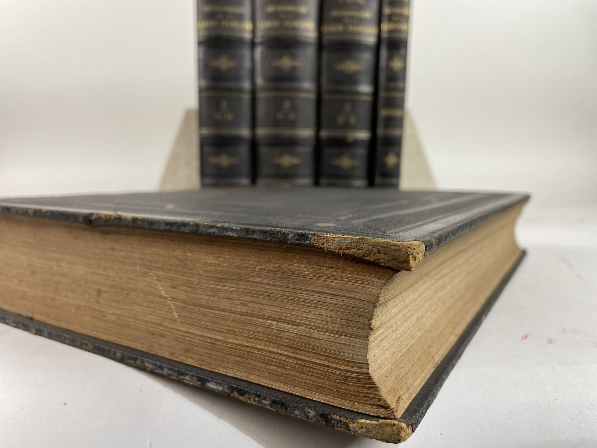 DICTIONNAIRE DE LA LANGUE FRANCAISE Five Volumes, Complete | E
