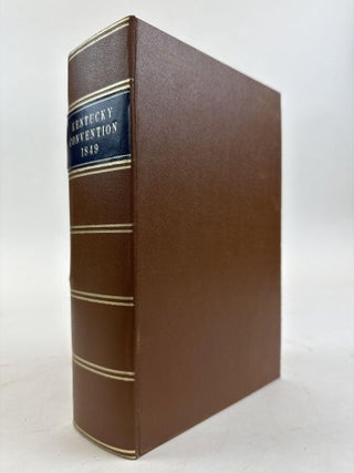 1364770 REPORT OF THE DEBATES AND PROCEEDINGS OF THE CONVENTION FOR THE REVISION OF THE...
