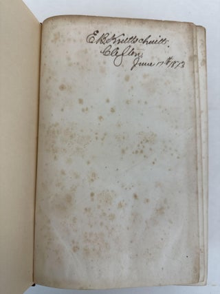 REPORT OF THE DEBATES AND PROCEEDINGS OF THE CONVENTION FOR THE REVISION OF THE CONSTITUTION OF THE STATE OF KENTUCKY. 1849.