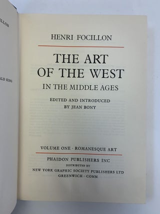 THE ART OF THE WEST IN THE MIDDLE AGES