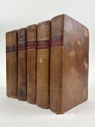 1364783 LAWS OF THE COMMONWEALTH OF PENNSYLVANIA, FROM THE FOURTEENTH DAY OF OCTOBER, ONE...
