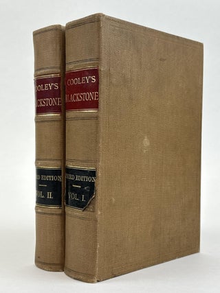 1364809 COMMENTARIES ON THE LAWS OF ENGLAND; IN FOUR BOOKS. [Four Books in Two Volumes,...