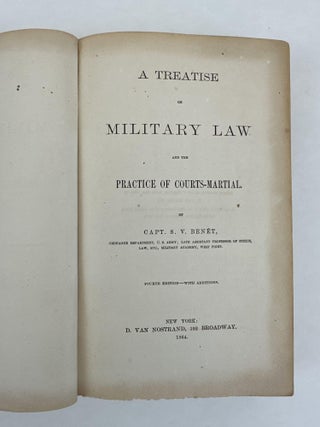 A TREATISE ON MILITARY LAW AND THE PRACTICE OF COURTS-MARTIAL.