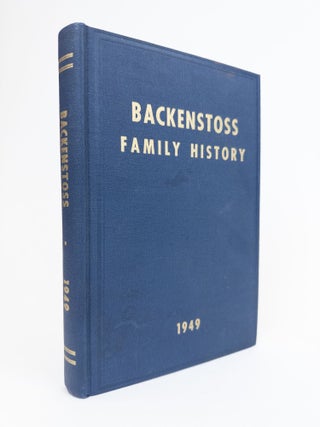 THE WILLIAM AND MAMIE BACKENSTOE AFRICAN MEDICAL MISSIONARY ARCHIVE