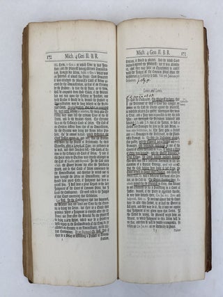THE REPORTS OF SEVERAL CASES ARGUED AND ADJUDGED IN THE COURT OF KING'S BENCH AT WESTMINSTER; WITH SOME SPECIAL CASES IN THE COURTS OF CHANCERY, COMMON PLEAS AND EXCHEQUER. IN THE I, II, III, IV, AND V YEARS OF HIS PRESENT MAJESTY KING GEORGE II. WITH TWO TABLES; THE ONE OF THE NAMES OF THE CASES,THE OTHER OF THE PRINCIPAL MATTERS THEREIN CONTAINED.