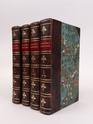 1364948 COMMENTARIES ON THE LAWS OF ENGLAND. IN FOUR BOOKS [Four Volumes]. William Blackstone