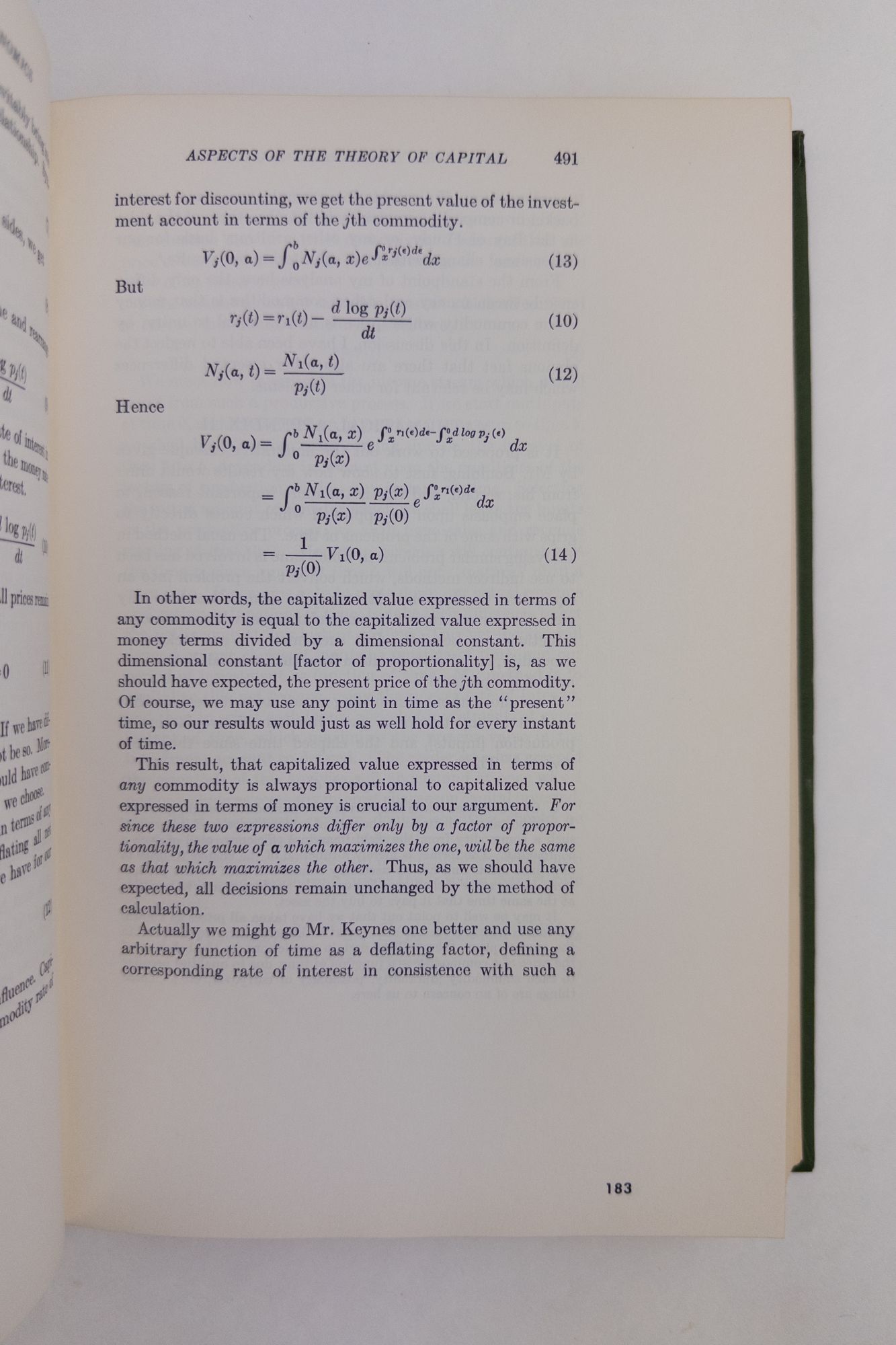 Paul Samuelson Math THE COLLECTED SCIENTIFIC PAPERS OF PAUL A. SAMUELSON Volumes One and ...