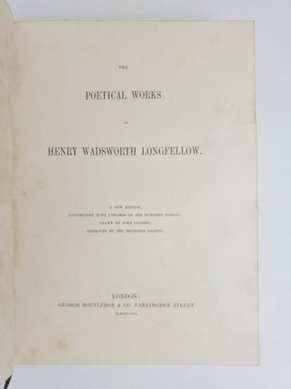 THE POETICAL WORKS OF HENRY WADSWORTH LONGFELLOW