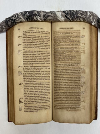 THE NEW YORK JUSTICE; OR, A DIGEST OF THE LAW RELATIVE TO JUSTICES OF THE PEACE IN THE STATE OF NEW YORK.