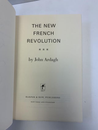 THE NEW FRENCH REVOLUTION [SIGNED]