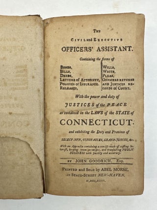 THE CIVIL AND EXECUTIVE OFFICERS' ASSISTANT.