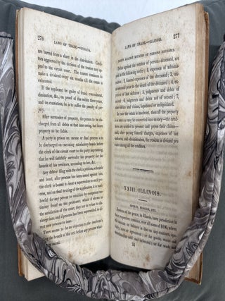 THE LAWS OF TRADE IN THE UNITED STATES: BEING AN ABSTRACT OF THE STATUTES OF THE SEVERAL STATES AND TERRITORIES, CONCERNING DEBTORS AND CREDITORS.