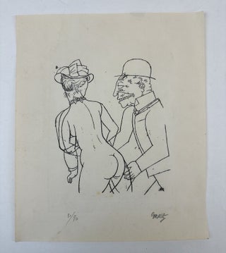 1365507 SIGNED LIMITED EDITION LITHOGRAPH. George Grosz