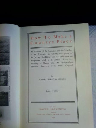 How to Make a Country Place