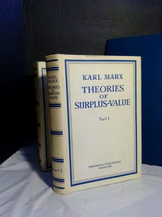 1365811 Theories of Surplus-Value, Parts 1, 2 and 3 of Volume 4. Karl Marx