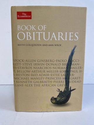 1366043 BOOK OF OBITUARIES. Keith Colquhoun, Ann Wroe