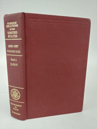 1366127 FOREIGN RELATIONS OF THE UNITED STATES 1955-1957 VOLUME XXIII PART 1: JAPAN. John P. Glennon
