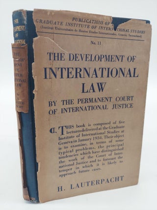 1366452 THE DEVELOPMENT OF INTERNATIONAL LAW BY THE PERMANENT COURT OF INTERNATIONAL JUSTICE. H....