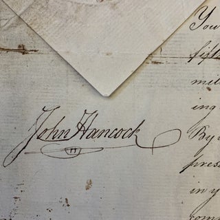JOHN HANCOCK MILITARY APPOINTMENT SIGNED