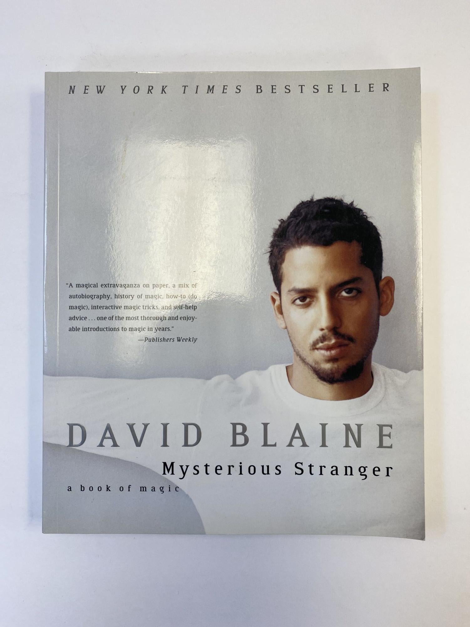 1367115 MYSTERIOUS STRANGER: A BOOK OF MAGIC. David Blaine.