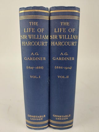 1367146 THE LIFE OF SIR WILLIAM HARCOURT [2 VOLUMES]. A. G. Gardiner