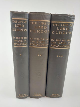 1367251 THE LIFE OF LORD CURZON BEING THE AUTHORIZED BIOGRAPHY OF GEORGE NATHANIEL, MARQUESS...