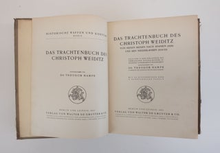 DAS TRACHTENBUCH DES CHRISTOPH WEIDITZ: HISTORISCHE WAFFEN UND KOSTÜME BAND II [Volume Two only]