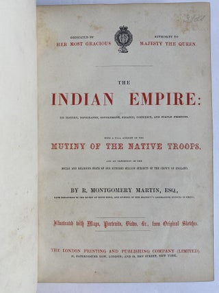 THE INDIAN EMPIRE [THREE VOLUMES]