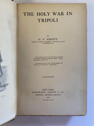 THE HOLY WAR IN TRIPOLI