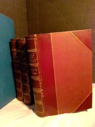 1367903 Lives of the Most Eminent English Poets, with Critical Observations on Their Works (3...