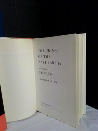 The History of the Nazi Party, 1919-1933 (Volume 1) and 1933-1945 (Volume 2)