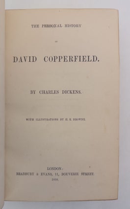 THE PERSONAL HISTORY OF DAVID COPPERFIELD