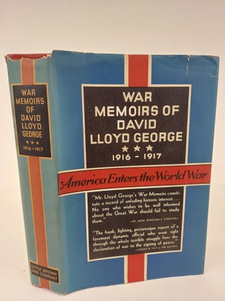 1368214 WAR MEMOIRS OF DAVID LLOYD GEORGE VOLUME III: 1916-1917 [THIS VOLUME ONLY]. David Lloyd...
