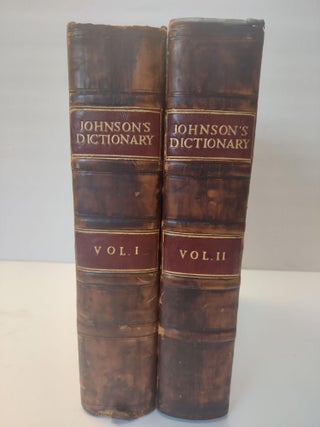 1368261 A DICTIONARY OF THE ENGLISH LANGUAGE: IN WHICH THE WORDS ARE DEDUCED FROM THEIR...