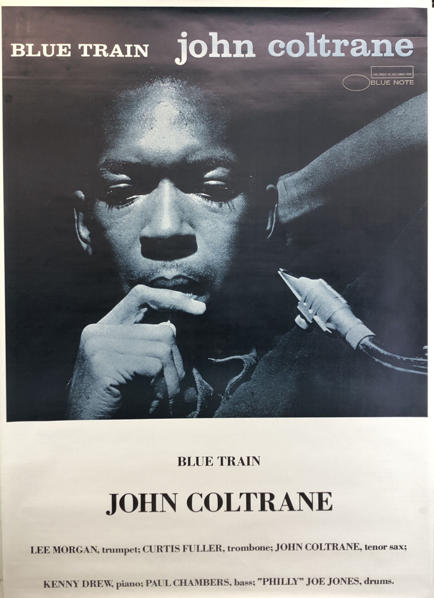 LARGE BLUE TRAIN POSTER by John Coltrane