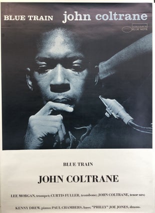 1368369 LARGE "BLUE TRAIN" POSTER. John Coltrane