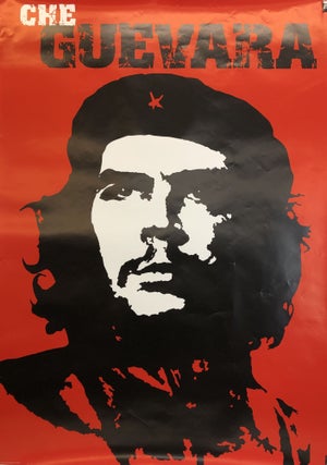 1368378 LARGE RED AND BLACK POSTER. Che Guevara