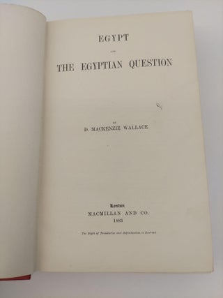 EGYPT AND THE EGYPTIAN QUESTION