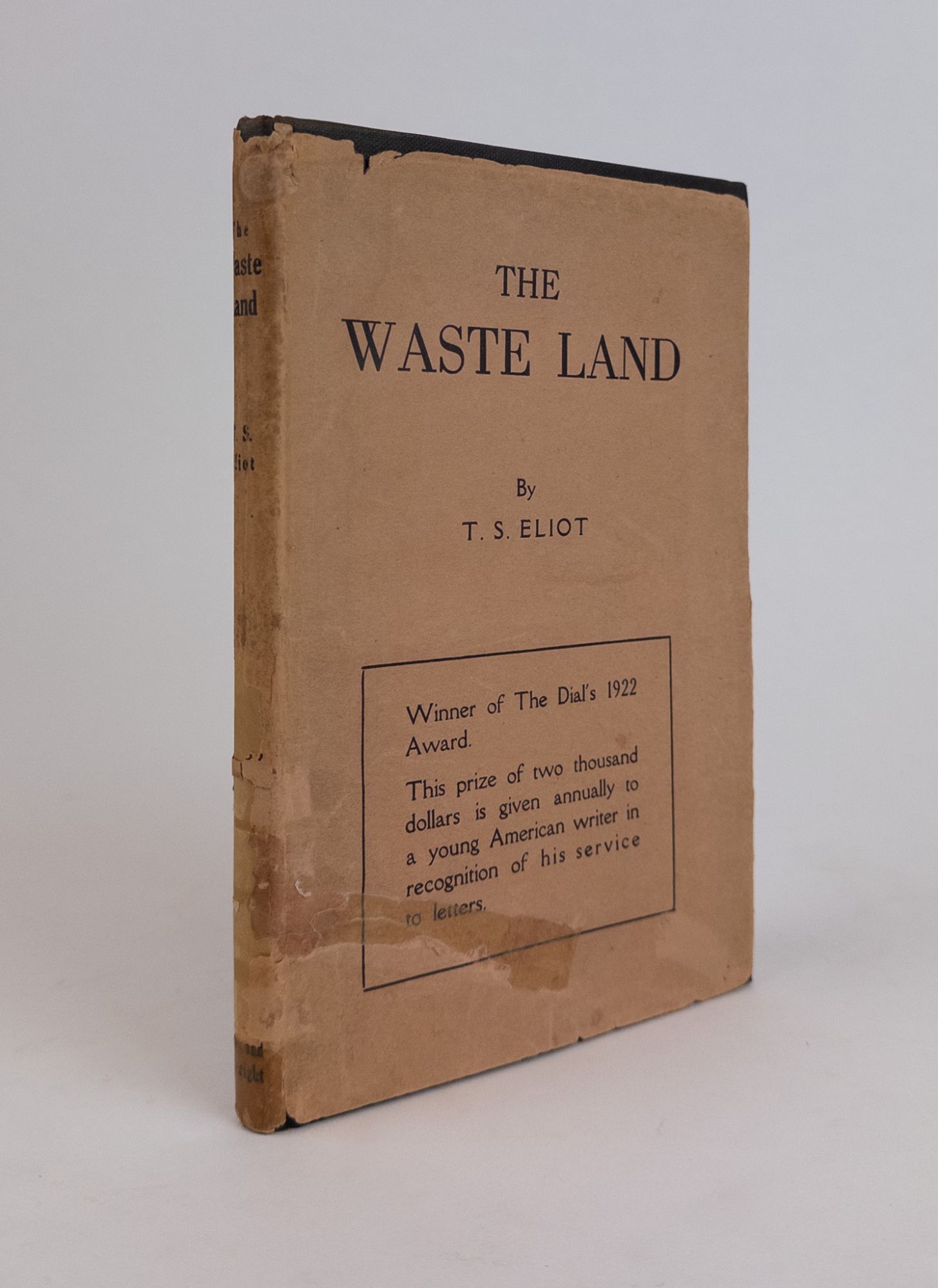 THE WASTE LAND T S Eliot First Edition First Printing First the-waste-land-t-s-eliot-first-edition-first-printing-first