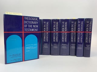1369142 THEOLOGICAL DICTIONARY OF THE NEW TESTAMENT [10 volumes]. Gerhard Kittel, Gerhard...