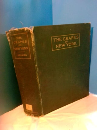 1369329 THE GRAPES OF NEW YORK [REPORT OF THE NEW YORK AGRICULTURAL EXPERIMENT STATION FOR THE...