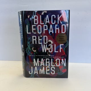 1369684 BLACK LEOPARD RED WOLF [Signed]. Marlon James